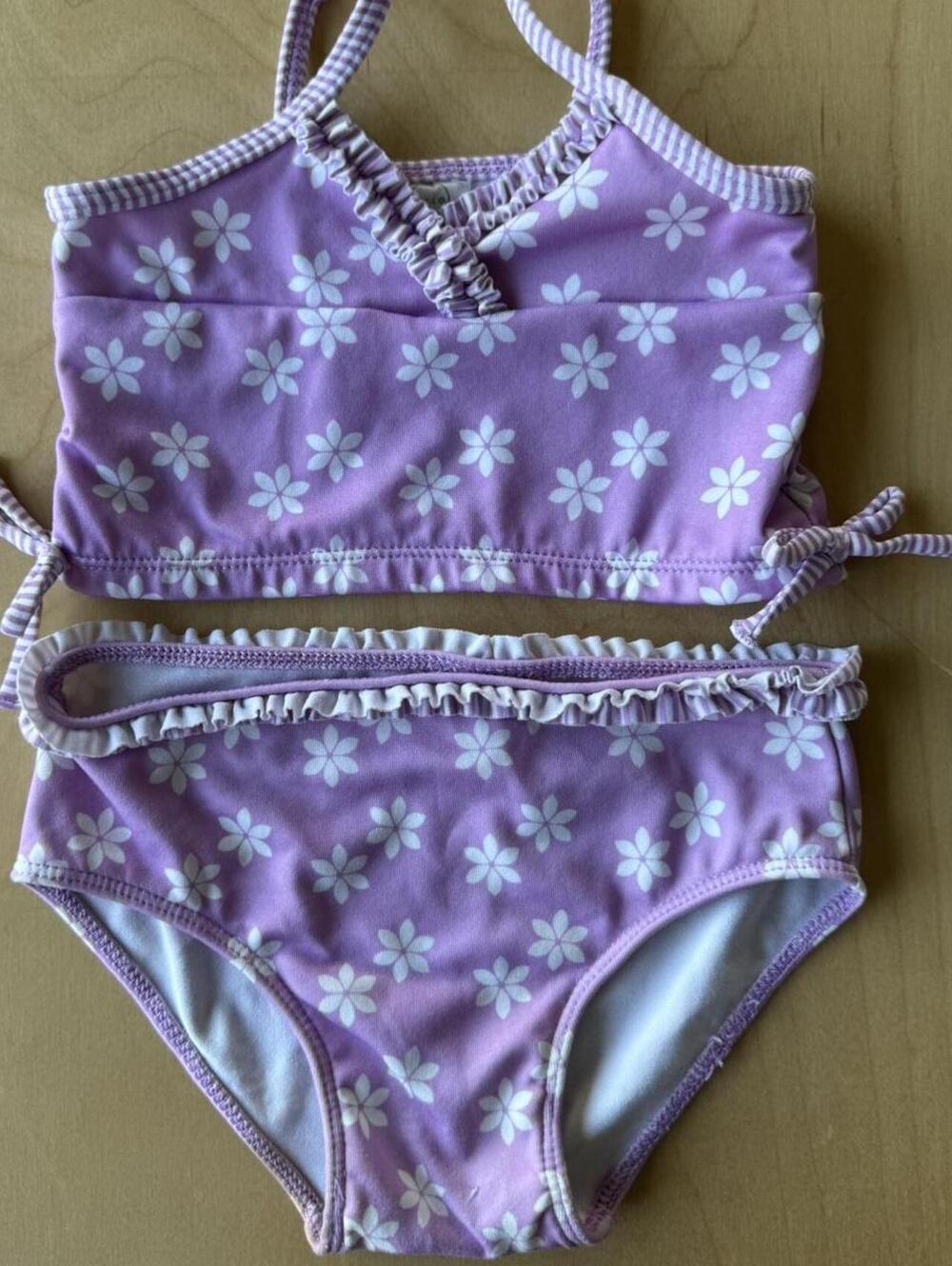 Circo Girls Purple and White Bikinis-and-tankini-set